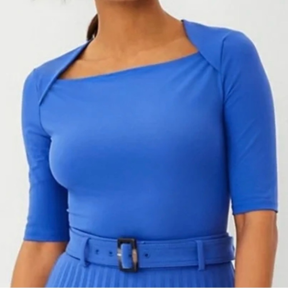 Cobalt Blue Jersey Top